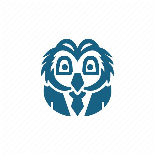 Knowledge, Owl, Professor, Teacher, Wisdom Icon