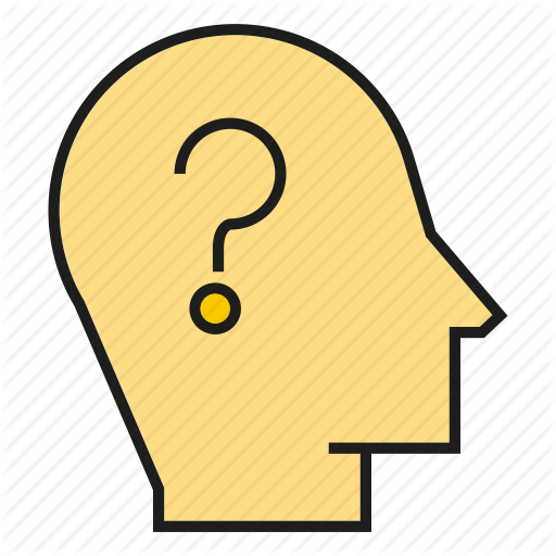 Doubt, Head, Human, Problem, Question Mark, Think Icon