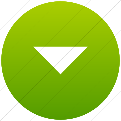 Flat Circle White On Green Gradient Classica Volume