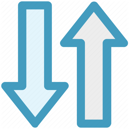 Arrow, Down, Down Arrow, Transfer, Up, Up Arrow Icon