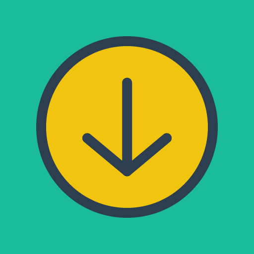 Download Button Icon Thin Download Iconset Designbolts