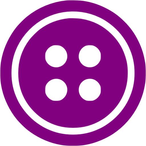 Purple Button Icon