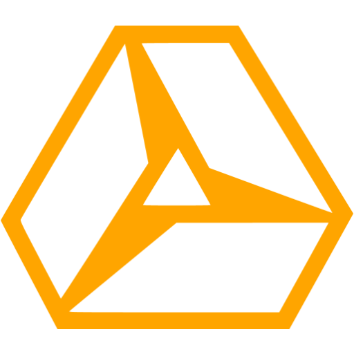 Orange Google Drive Icon