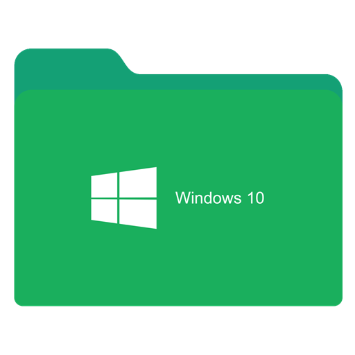 Folder Green W Icon