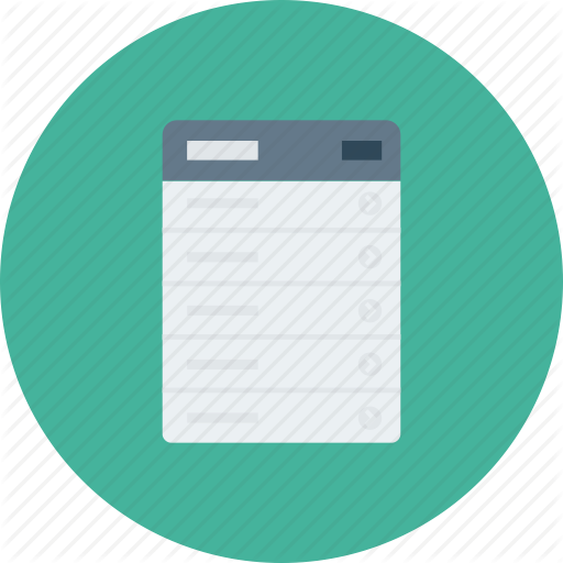 Hamburger, Menu, Move Handle, Order, Round Icon Icon