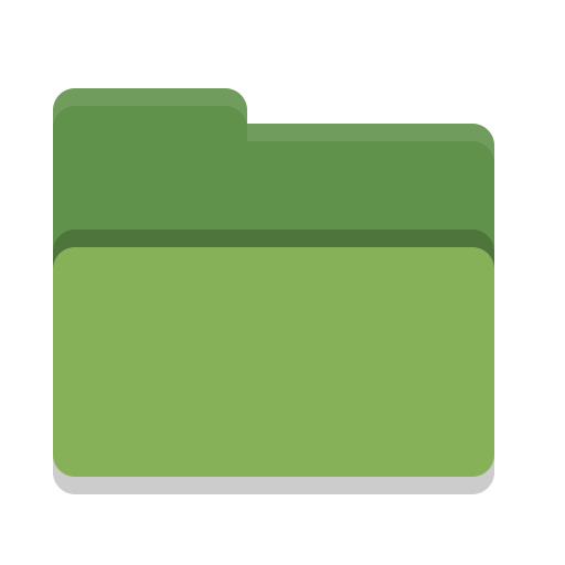 Folder, Green, Drag, Accept Icon Free Of Papirus Places