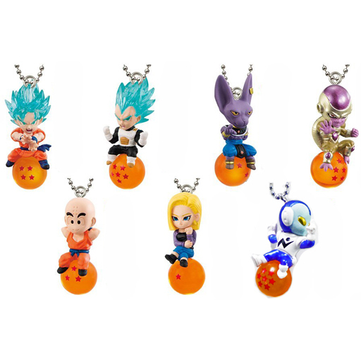 Dragon Ball Super Qd Strap Mascot Keychain Collection Box Volume