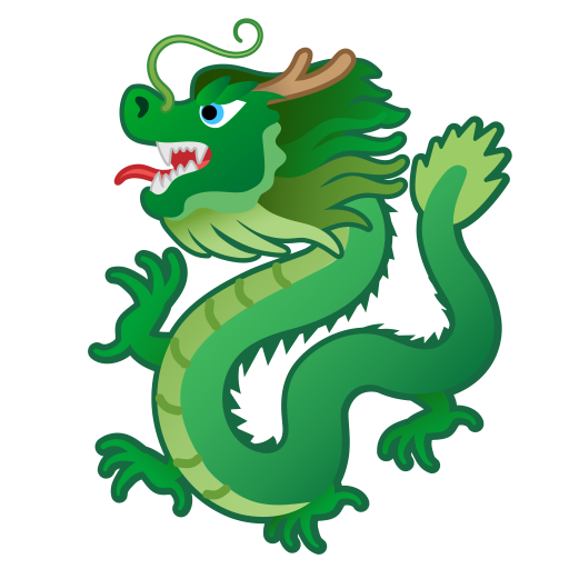 Dragon Icon Noto Emoji Animals Nature Iconset Google