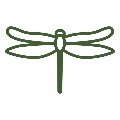 Simple Dragonfly Icon