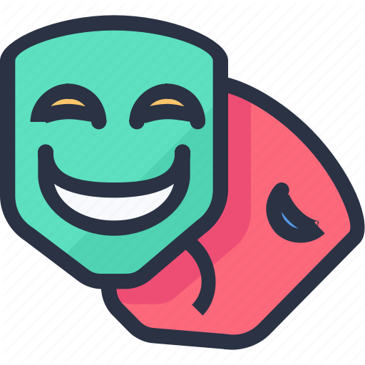 Drama, Entertainment, Mask, Party Icon