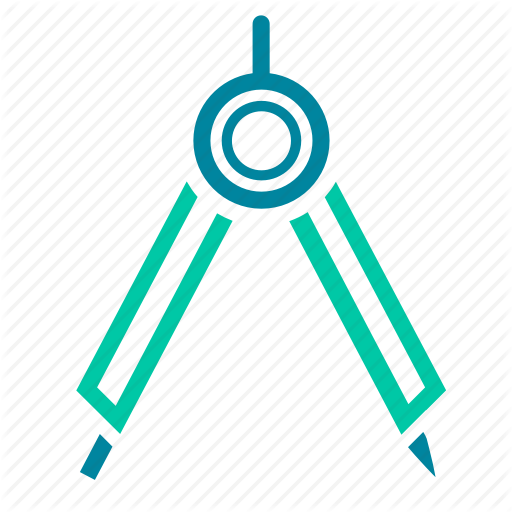 Compass, Design, Draw, Drawing, Geometry Icon