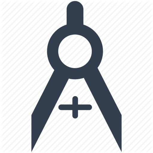 Compass, Drawing, Tool Icon