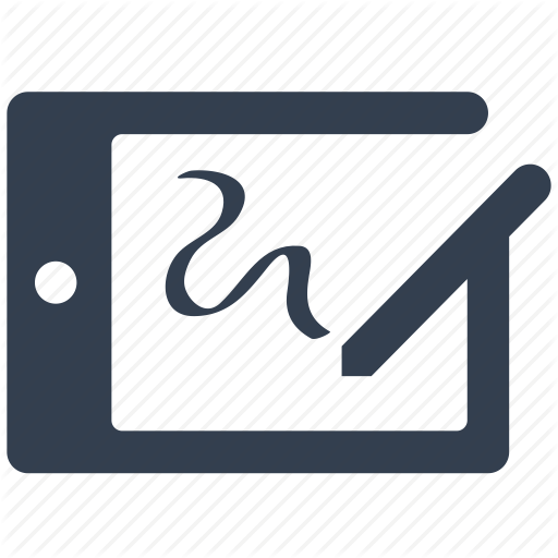 Drawing, Graphic, Pencil, Tablet Icon