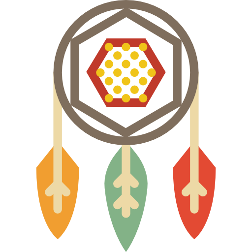 Adornment, Native American, Ornamental, Decoration, Dreamcatcher Icon