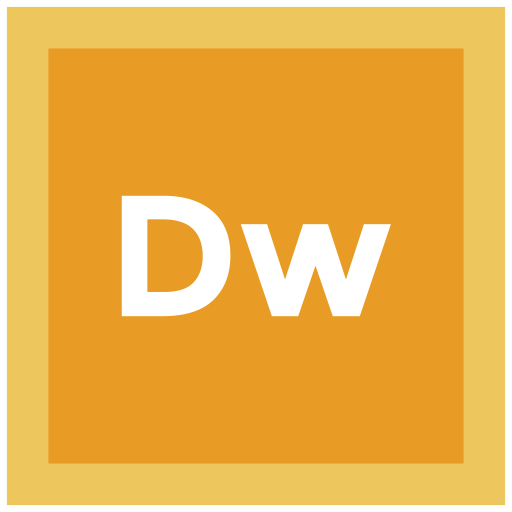 Extension, Adobe, Format Icon, Dreamweaver Icon
