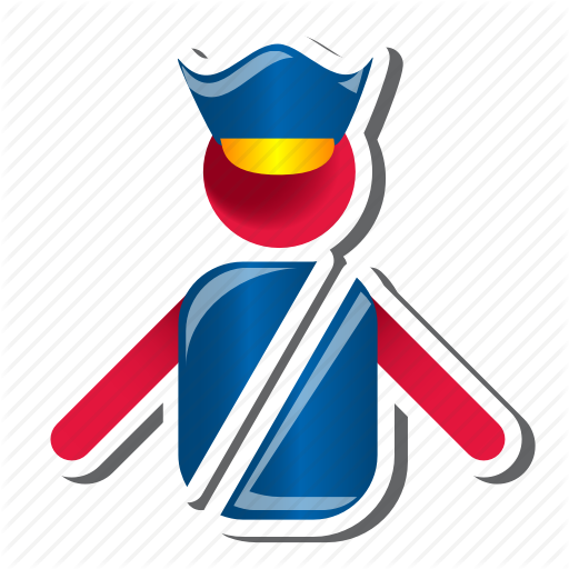 Human, Man, Officer, Profile, Protection, Security, User Icon