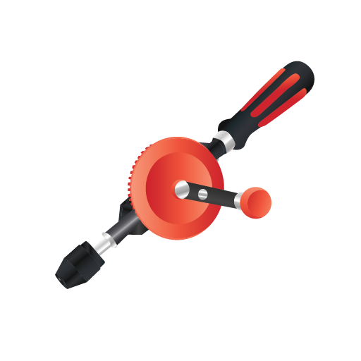 Manual Drill Icon Tools Iconset Brisbane Tank Manufacturing