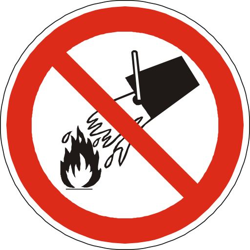 No Water Icon Images