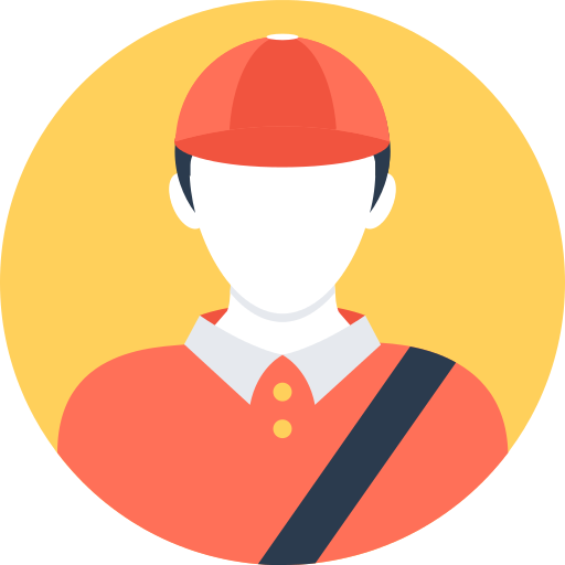 Delivery Man Driver Png Icon