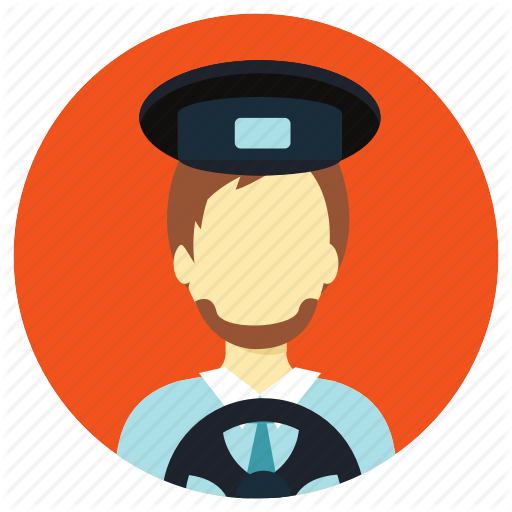 Driver, Professions, Truck Driver Icon