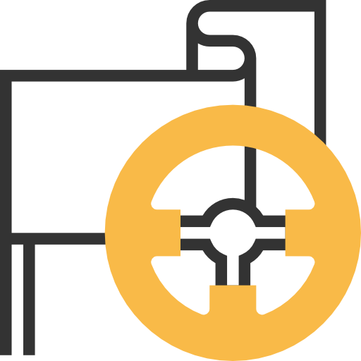 Driving, Transport, Vehicle, Van, Minivan Icon