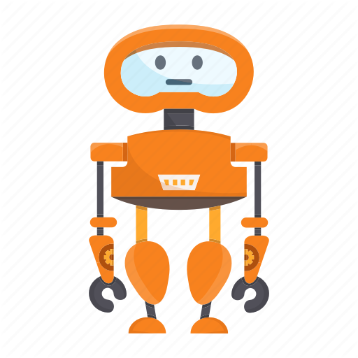Cartoon, Character, Cute, Droid, Mascot, Robot Icon