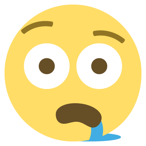 Drooling Face Emoji Emoticon Vector Icon Free Download Vector