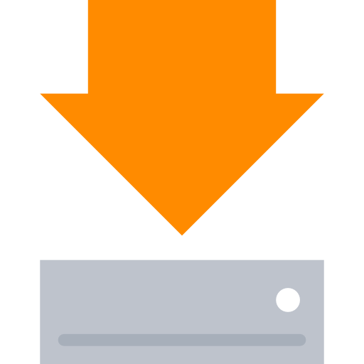 Down Arrow, Crisp Icons, Download, Rectangle, Symbol, Symbols