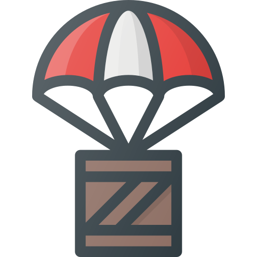 Shipping, Delivery, Box, Drop Icon Free Of Free Set Color Outline