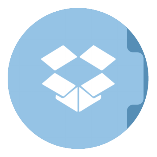 Folder Dropbox Icon The Circle Iconset Xenatt