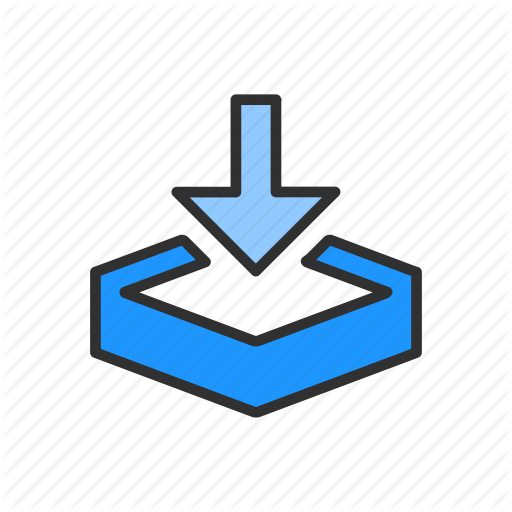 Download, Download File, Dropbox, Save Icon