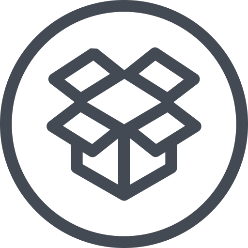 Circle, Social, Dropbox Icon Free Of Social Media Set