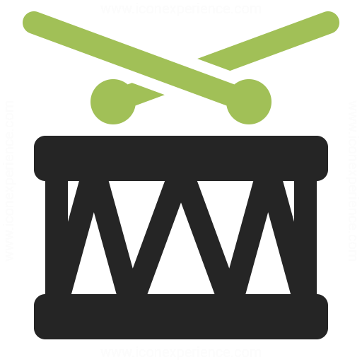 Drum Icon Iconexperience