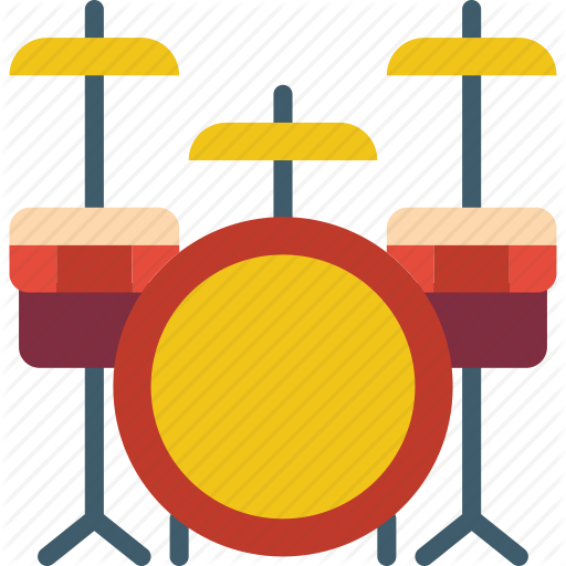 Drum Kit, Drums, Instruments, Music, Percussion, Rock Icon