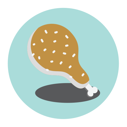 Drumstick, Farm, Food Icon With Png And Vector Format For Free