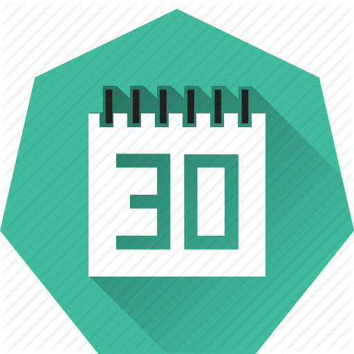 Calendar, Due Date, Heptagonal, Monthly, Schedule, Target Icon