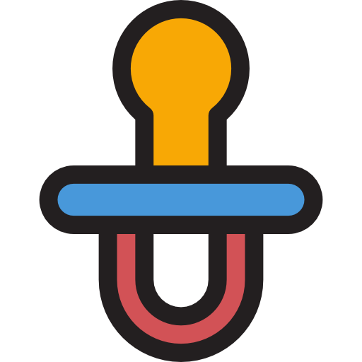 Pacifier, Baby, Childhood, Dummy Icon