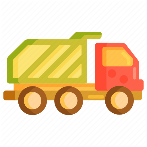 Dump, Dump Truck, Garbage, Garbage Truck, Truck Icon