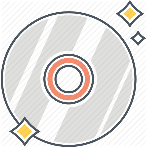 Cd, Disc, Dvd Icon