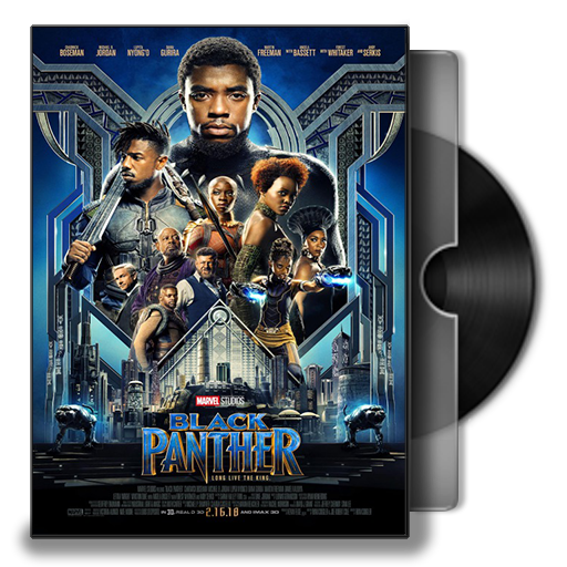Black Panther Dvd Cover Icon
