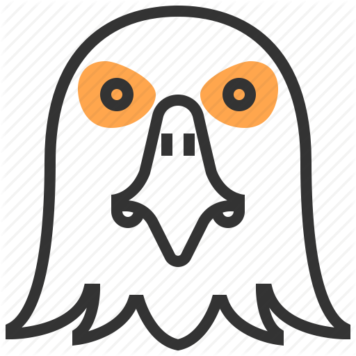 Animal, Eagle, Face, Hawk, Head Icon