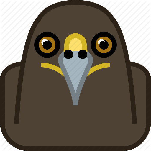 Animals, Eagle, Head, Predator, Square, Wild, Yumminky, Zoo Icon