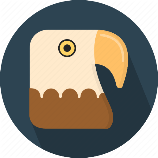 Bird, Eagle, Eyesight, Fast, Large, Powerful, Predator Icon