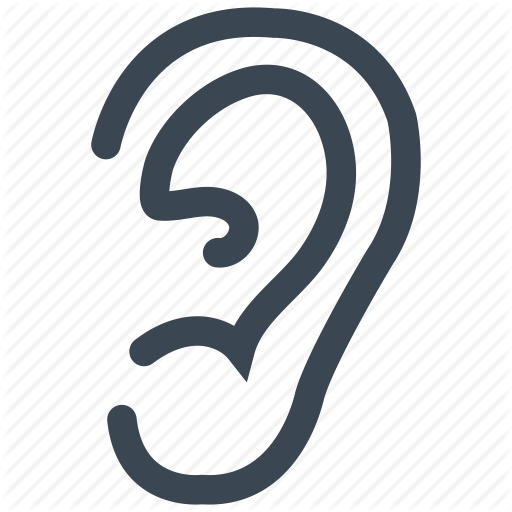 Ear, Healthcare, Hear, Hearing Icon