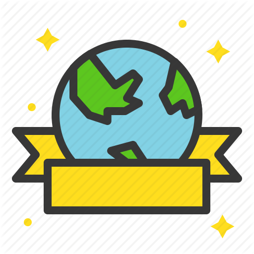 Badge, Earth Day, Ecology, Environmental Protection, Green, Ribbon