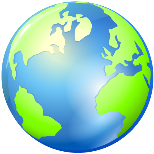 Desktop Apps Earth Icon