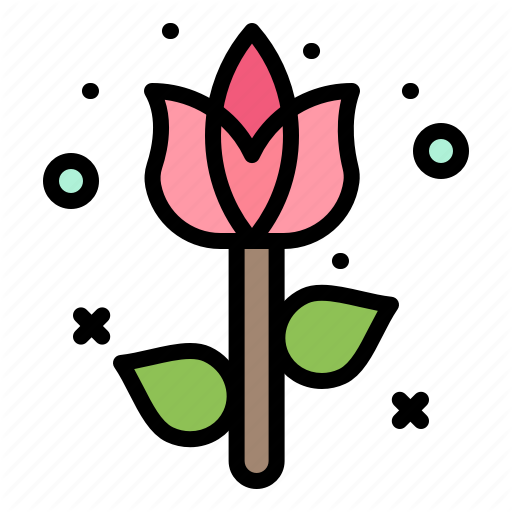 Decoration, Easter, Flower, Plant Icon