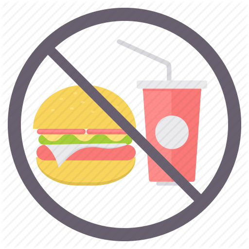 Dont Eat, Eating, No Drink, No Food, No Meal, Prohibited Icon