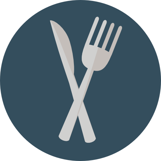 Eating, Kitchen Pack, Hot, Flat, Plate, Warm, Food, Kitchen, Eat Icon