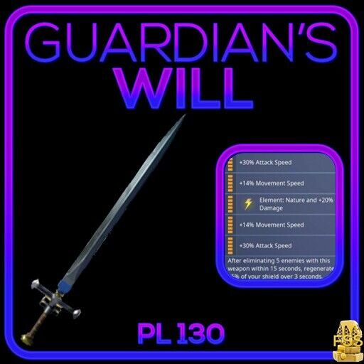 Fortnite Guardian's Will God Roll One Ebay